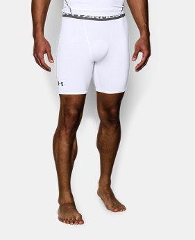 Men's UA HeatGear® Armour Compression Shorts – Mid 1 Color $24.99