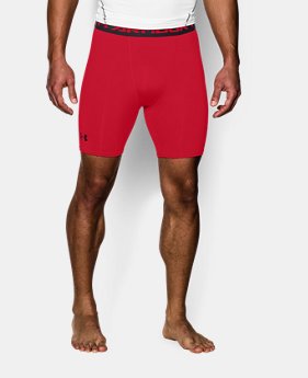 Men's UA HeatGear® Armour Compression Shorts – Mid 2 Colors $24.99