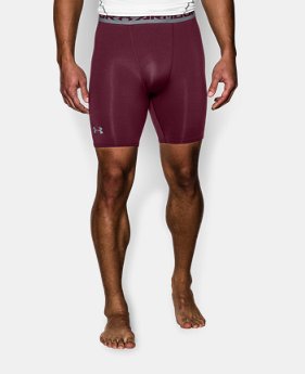 Men's UA HeatGear® Armour Compression Shorts – Mid 1 Color $24.99