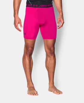 Men's UA HeatGear® Armour Compression Shorts – Mid 1 Color $24.99