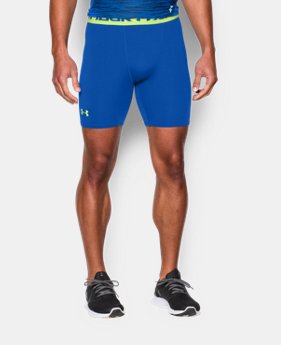 Men's UA HeatGear® Armour Compression Shorts – Mid 1 Color $18.99