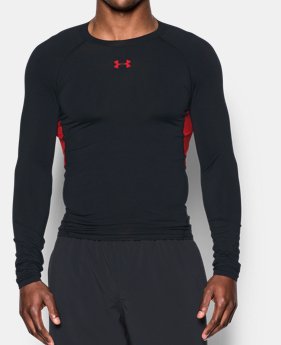 Men's UA HeatGear® Armour Long Sleeve Compression Shirt $34.99