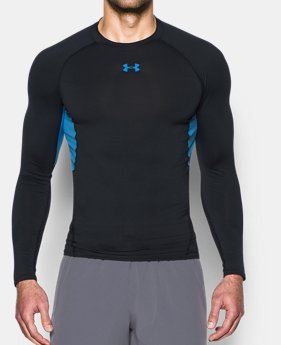 Best Seller Men's UA HeatGear® Armour Long Sleeve Compression Shirt 15 Colors $29.99 to $39.99