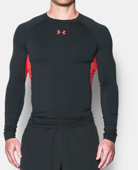 Men's UA HeatGear® Armour Long Sleeve Compression Shirt $34.99
