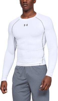 TSLA Men's Tactical V-Neck Long Sleeve Compression Shirts, Cool Dry Athletic  Wor