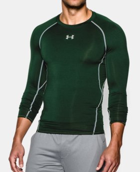 Men's UA HeatGear® Armour Long Sleeve Compression Shirt 1 Color Available $18.99 to $20.99