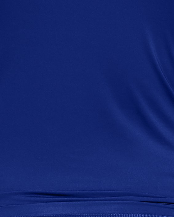 Men's UA HeatGear® Armour Long Sleeve Compression Shirt, Blue, pdpMainDesktop image number 1