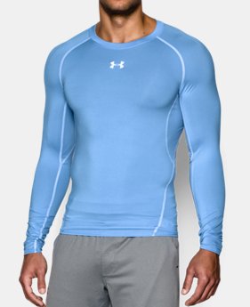 Men's UA HeatGear® Armour Long Sleeve Compression Shirt 1 Color Available $20.99 to $26.24