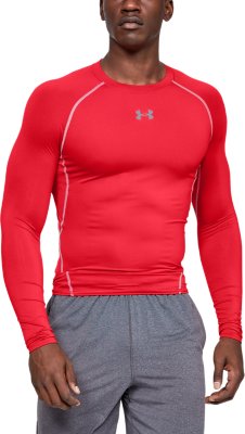 red under armour long sleeve shirt