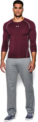 burgundy under armour shirt