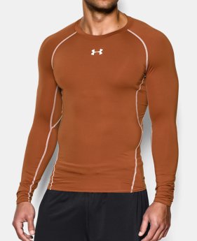 Men's UA HeatGear® Armour Long Sleeve Compression Shirt 2 Colors Available $20.99 to $26.24