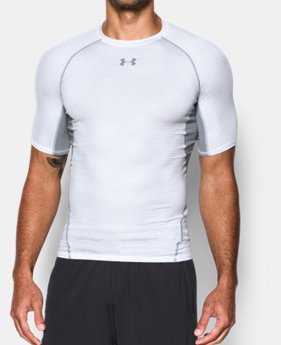 Men's UA HeatGear® Armour Printed Short Sleeve Compression Shirt LIMITED TIME: FREE SHIPPING 3 Colors $34.99