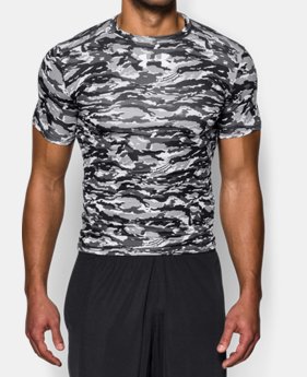 Men’s UA Freedom Woodland Stealth Camo Compression Shirt 1 Color $29.99