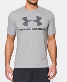 Men's UA Sportstyle Logo T-Shirt 1 Color Available $18.99 to $24.99