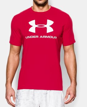Men's UA Sportstyle Logo T-Shirt 1 Color Available $18.99 to $24.99