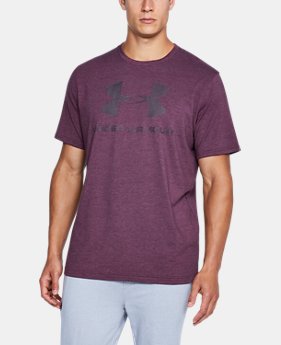 Men's UA Sportstyle Logo T-Shirt 19 Colors $24.99