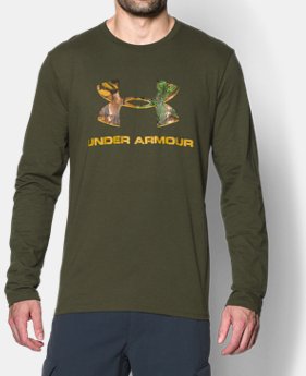 Men’s UA Camo Fill Long Sleeve T-Shirt EXTRA 25% OFF ALREADY INCLUDED 1 Color $17.24