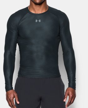 Men's UA HeatGear® Armour Printed Long Sleeve Compression Shirt LIMITED TIME: FREE SHIPPING 1 Color $44.99