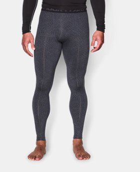 Men's UA HeatGear® Armour Printed Compression Leggings EXTRA 25% OFF ALREADY INCLUDED 2 Colors $20.24 to $33.29