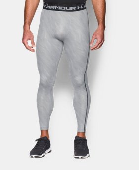 Men's UA HeatGear® Armour Printed Compression Leggings EXTRA 25% OFF ALREADY INCLUDED 1 Color $20.24 to $33.29