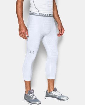 Men's UA HeatGear® Armour Printed ¾ Leggings 1 Color $39.99