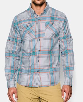 Men’s UA Chesapeake Patterned Long Sleeve Shirt 1 Color $59.99