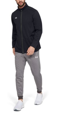 black and white under armour jacket