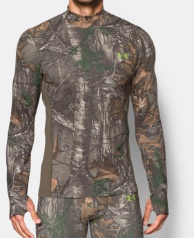 Men's UA ColdGear® Armour Scent Control Mock 2 Colors $42.74