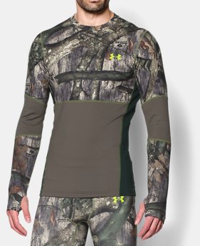 Men’s UA ColdGear® Armour Scent Control Crew 1 Color $44.99