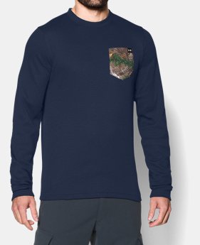 Men’s UA Borderland Thermal Crew EXTRA 25% OFF ALREADY INCLUDED 1 Color $22.49