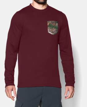 Men’s UA Borderland Thermal Crew 1 Color $29.99