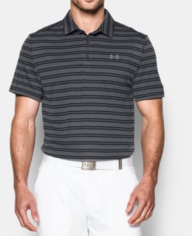 Men's UA Leaderboard Stripe Polo 1 Color $59.99