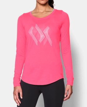 Women's UA Power In Pink® Triple Ribbon Long Sleeve 1 Color $26.99