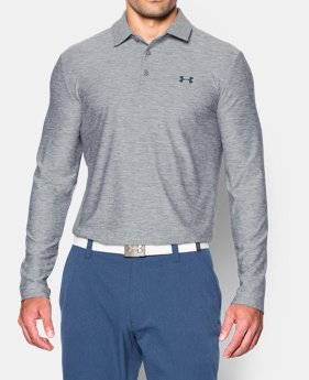 Men’s UA Playoff Long Sleeve Polo 4 Colors $44.99