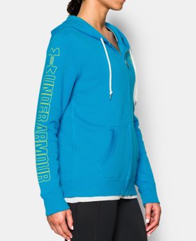 Women’s UA Favorite Fleece Word Mark Full Zip Hoodie 1 Color $42.74