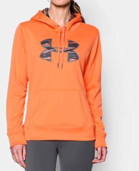 Women’s UA Storm Armour® Fleece Printed Big Logo Hoodie EXTRA 25% OFF ALREADY INCLUDED 2 Colors $31.49 to $38.49