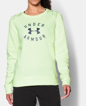 New Arrival Women's UA Established Crew 1 Color Available $44.99