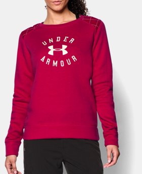 Women’s UA Established Crew 1 Color $37.99