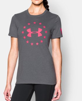 Women’s UA Freedom Logo Short Sleeve LIMITED TIME: FREE SHIPPING 1 Color $34.99