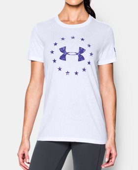 Women’s UA Freedom Logo Short Sleeve 1 Color $34.99
