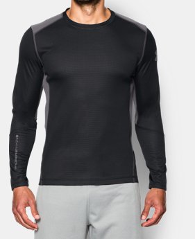 Men’s UA ColdGear® Infrared Grid Crew 5 Colors $39.74