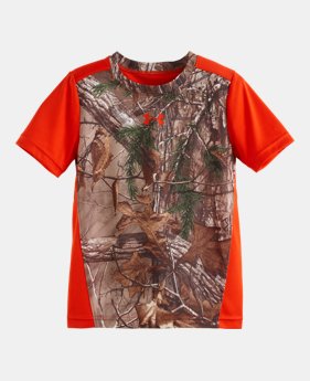 Boys’ Pre-School UA Real Tree Stealth T-Shirt 1 Color $22.99