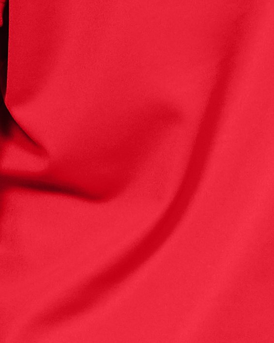 女士UA Performance Polo衫 in Red image number 1