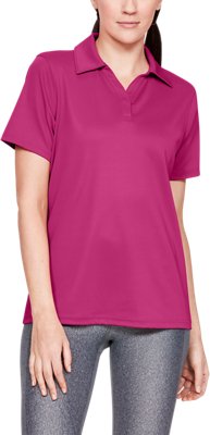 under armour tropic pink polo