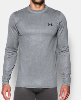 Men's UA ColdGear® Armour Printed Crew 1 Color $64.99