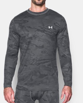 New Arrival Men’s UA ColdGear® Armour Printed Crew LIMITED TIME: FREE SHIPPING $69.99