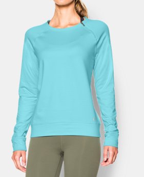 Women’s UA ColdGear® Cozy Novelty Zip Crew 2 Colors $52.99