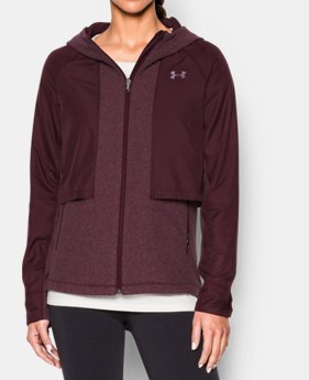 Women’s UA ColdGear® Infrared Hybrid Full Zip Hoodie 1 Color $62.24
