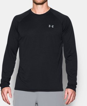 New Arrival Men's UA Tech™ Patterned Long Sleeve T-Shirt LIMITED TIME: FREE SHIPPING 2 Colors $34.99