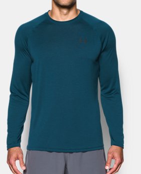 Men's UA Tech™ Patterned Long Sleeve T-Shirt 1 Color $34.99